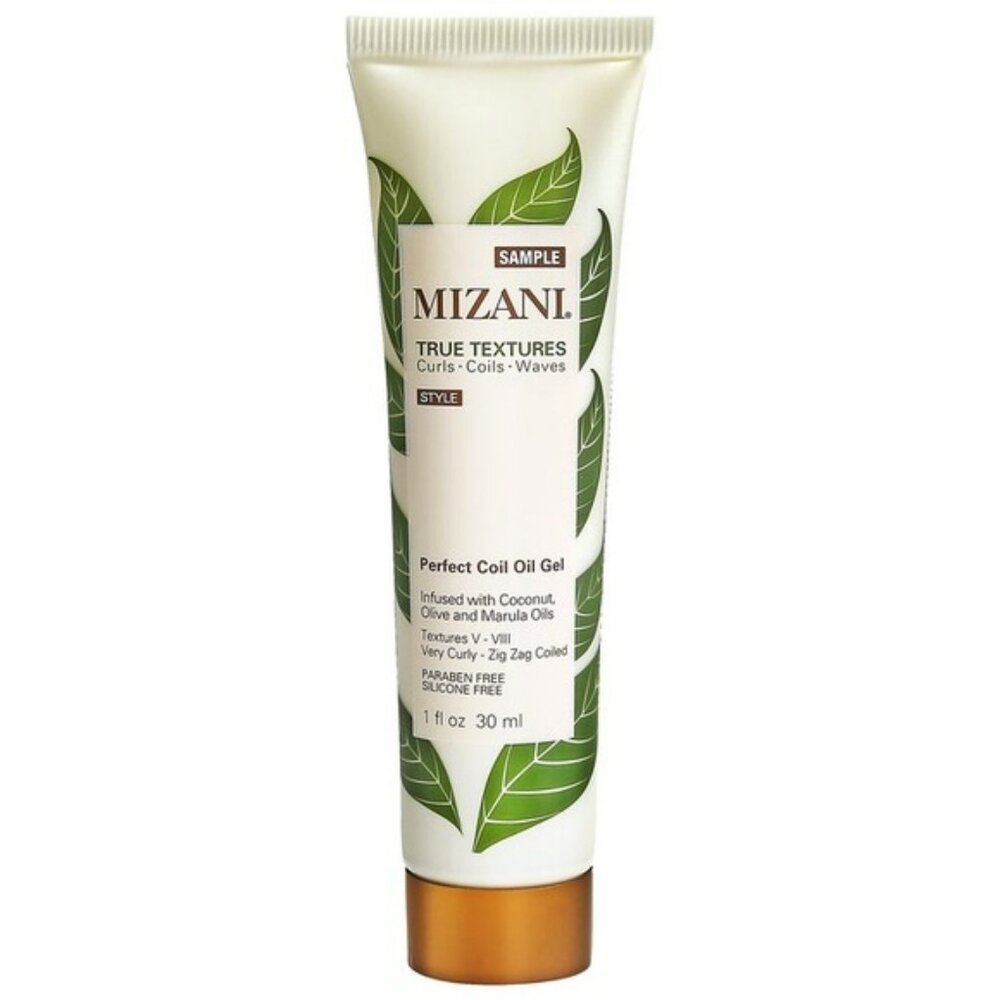 MIZANI True Textures Perfect Coil Oil Gel - Curls Coils Waves - 1oz. Travel Size